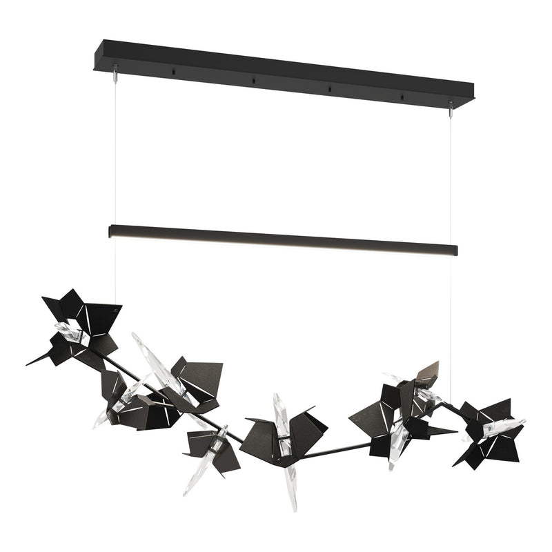 Hubbardton Forge 139813-LED-STND-10-14-CR LED Pendant, Black