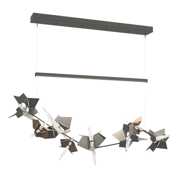 Hubbardton Forge 139813-LED-STND-20-05-CR LED Pendant, Natural Iron