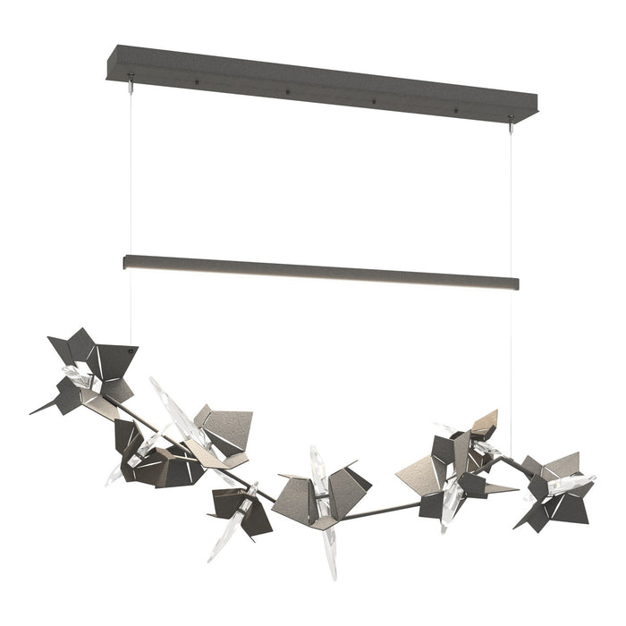 Hubbardton Forge 139813-LED-STND-20-07-CR LED Pendant, Natural Iron