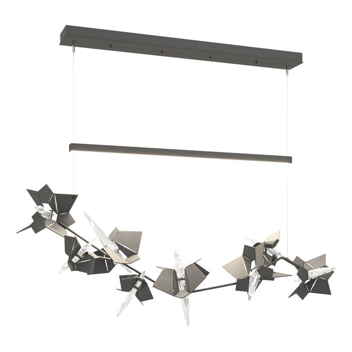 Hubbardton Forge 139813-LED-STND-20-20-CR LED Pendant, Natural Iron