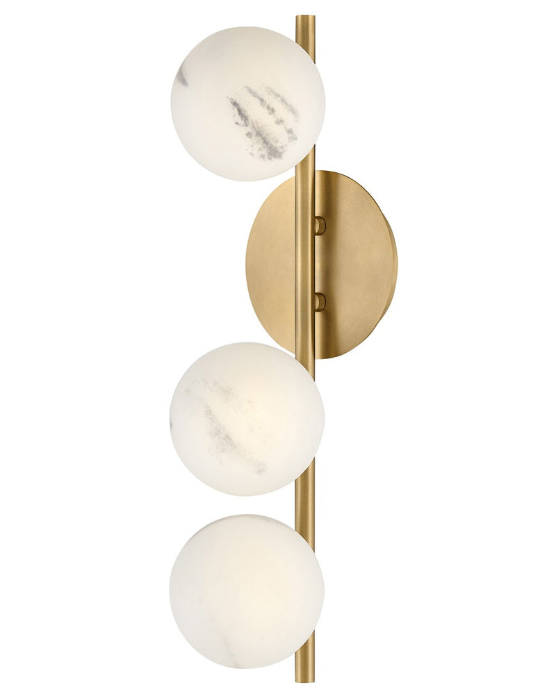 Fredrick Ramond FR41900LCB LED Wall Sconce, Lacquered Brass