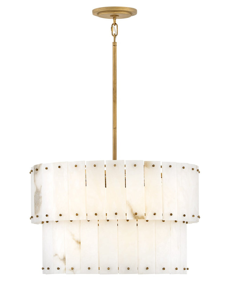 Fredrick Ramond FR47751BNG LED Chandelier, Burnished Gold