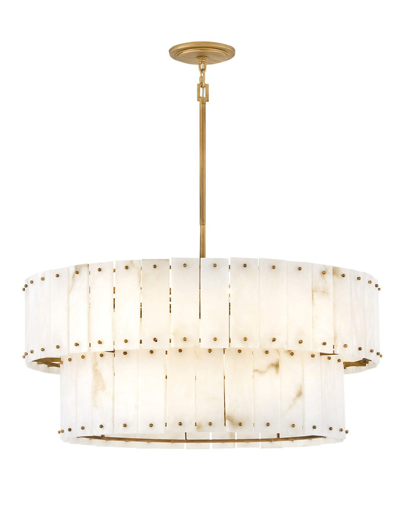 Fredrick Ramond FR47754BNG LED Chandelier, Burnished Gold