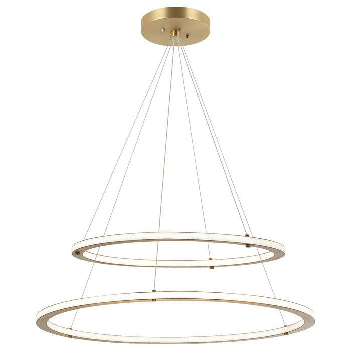 Matteo Lighting C66156BG LED Pendant, Brushed Gold