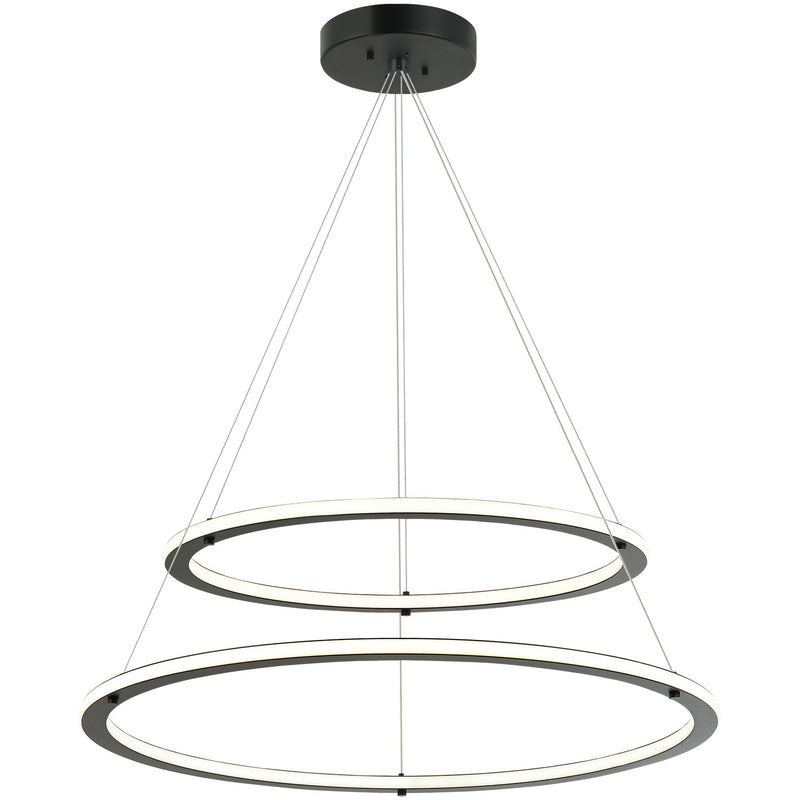 Matteo Lighting C66156BK LED Pendant, Black