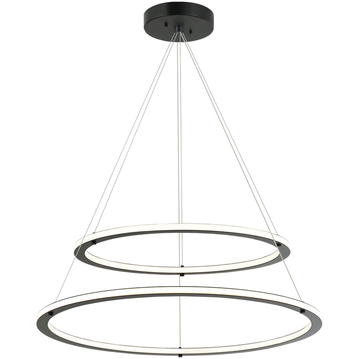 Matteo Lighting C66156BK LED Pendant, Black