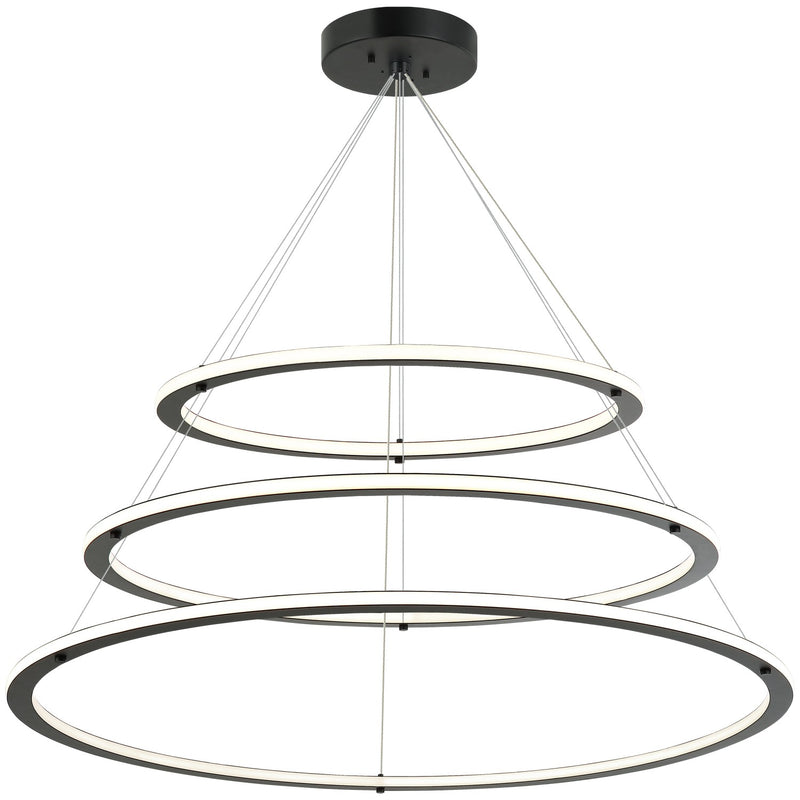 Matteo Lighting C66196BK LED Pendant, Black