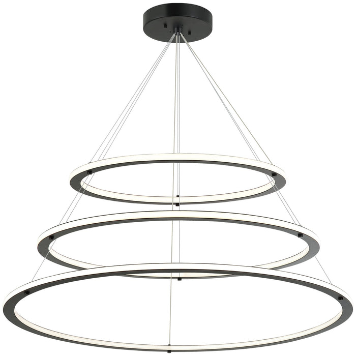 Matteo Lighting C66196BK LED Pendant, Black