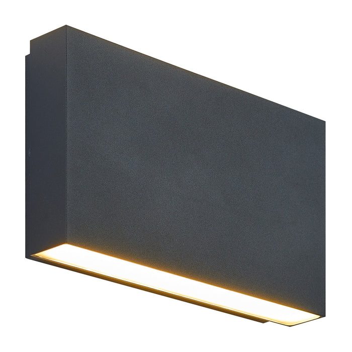Matteo Lighting S06609MB LED Outdoor Lantern, Matte Black