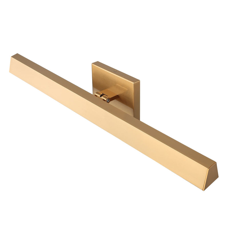 Matteo Lighting W64924AG LED Vanity, Aged Gold Brass