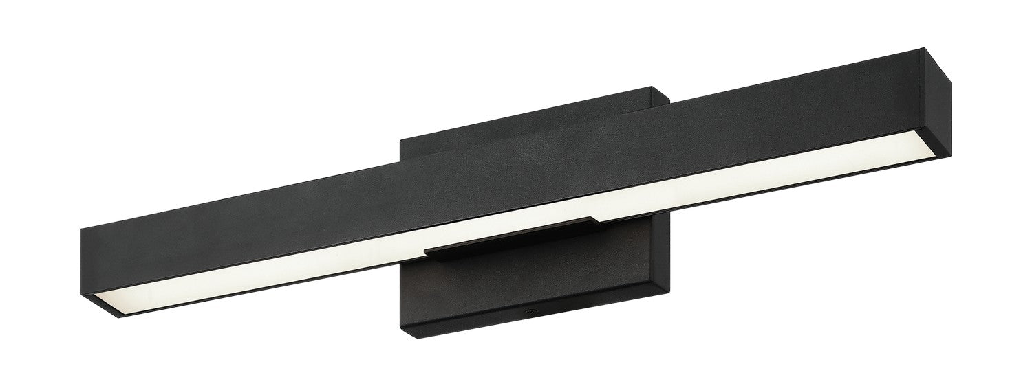 Matteo Lighting W80818MB LED Vanity, Matte Black