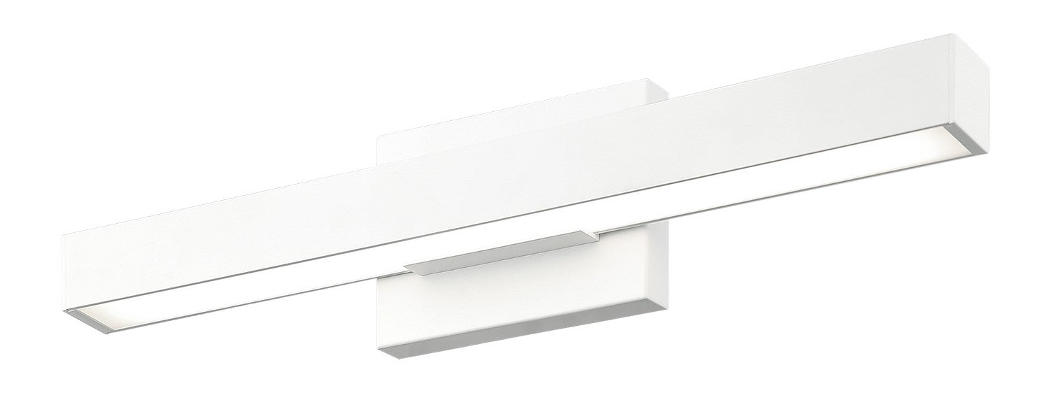 Matteo Lighting W80818MW LED Vanity, Matte White