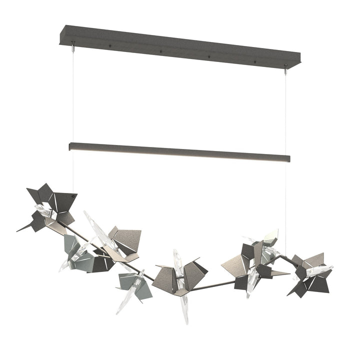 Hubbardton Forge 139813-LED-STND-20-82-CR LED Pendant, Natural Iron