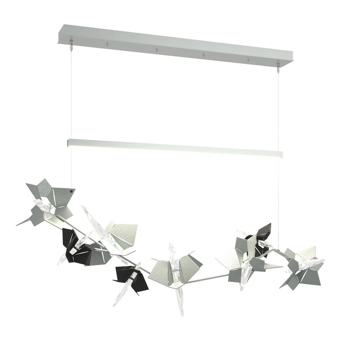 Hubbardton Forge 139813-LED-STND-82-10-CR LED Pendant, Vintage Platinum