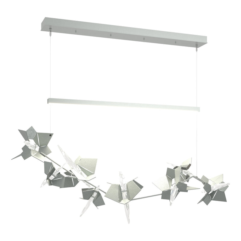 Hubbardton Forge 139813-LED-STND-82-82-CR LED Pendant, Vintage Platinum