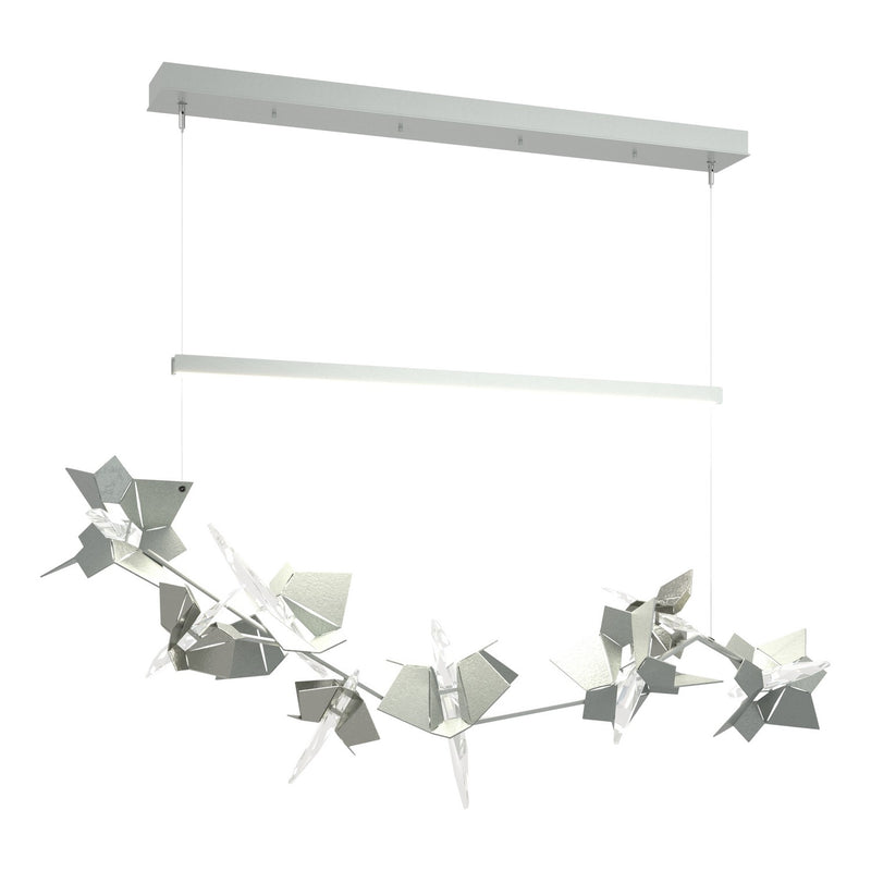 Hubbardton Forge 139813-LED-STND-82-85-CR LED Pendant, Vintage Platinum