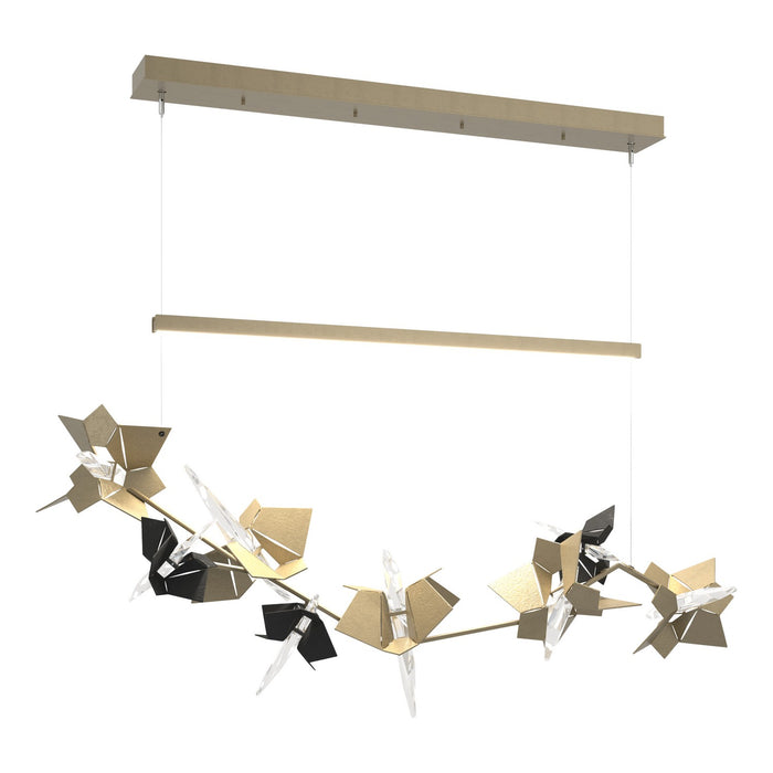 Hubbardton Forge 139813-LED-STND-84-10-CR LED Pendant, Soft Gold