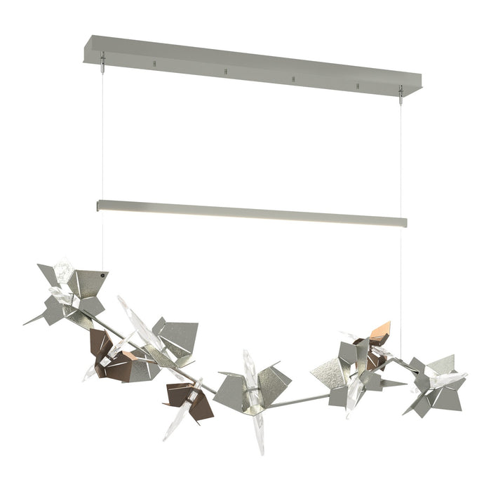 Hubbardton Forge 139813-LED-STND-85-05-CR LED Pendant, Sterling