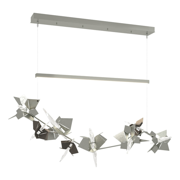 Hubbardton Forge 139813-LED-STND-85-07-CR LED Pendant, Sterling