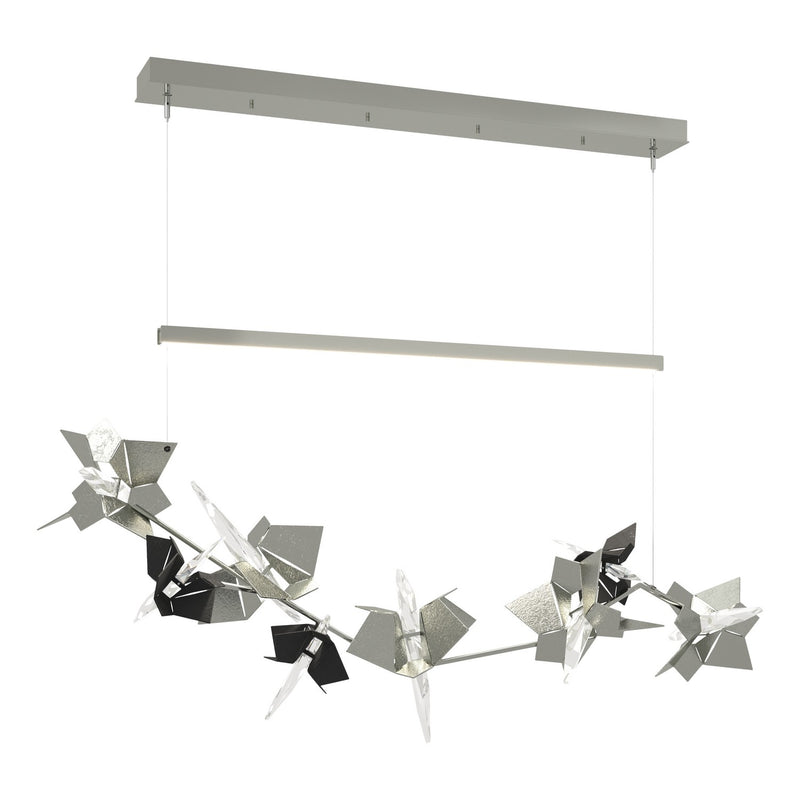 Hubbardton Forge 139813-LED-STND-85-10-CR LED Pendant, Sterling