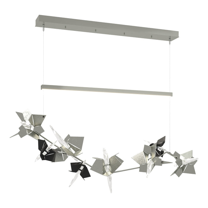 Hubbardton Forge 139813-LED-STND-85-10-CR LED Pendant, Sterling