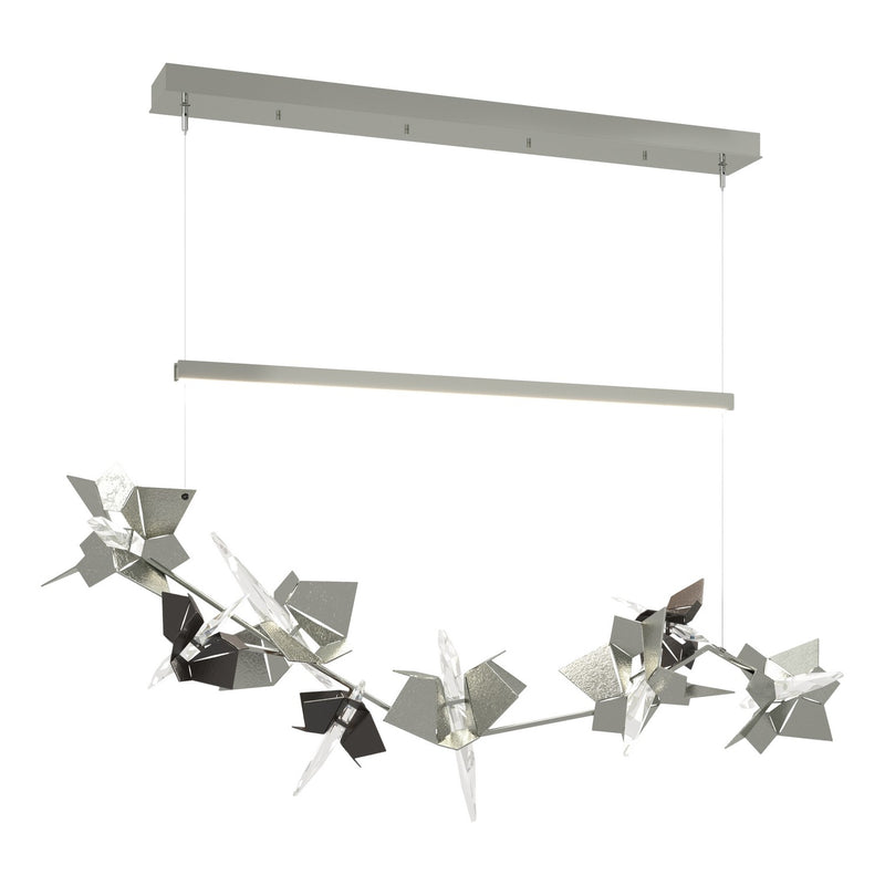 Hubbardton Forge 139813-LED-STND-85-14-CR LED Pendant, Sterling