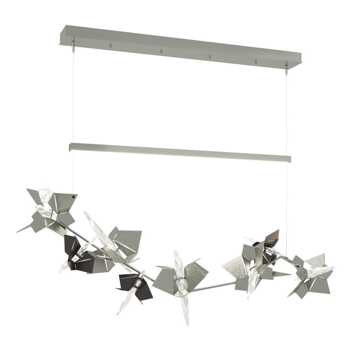 Hubbardton Forge 139813-LED-STND-85-14-CR LED Pendant, Sterling