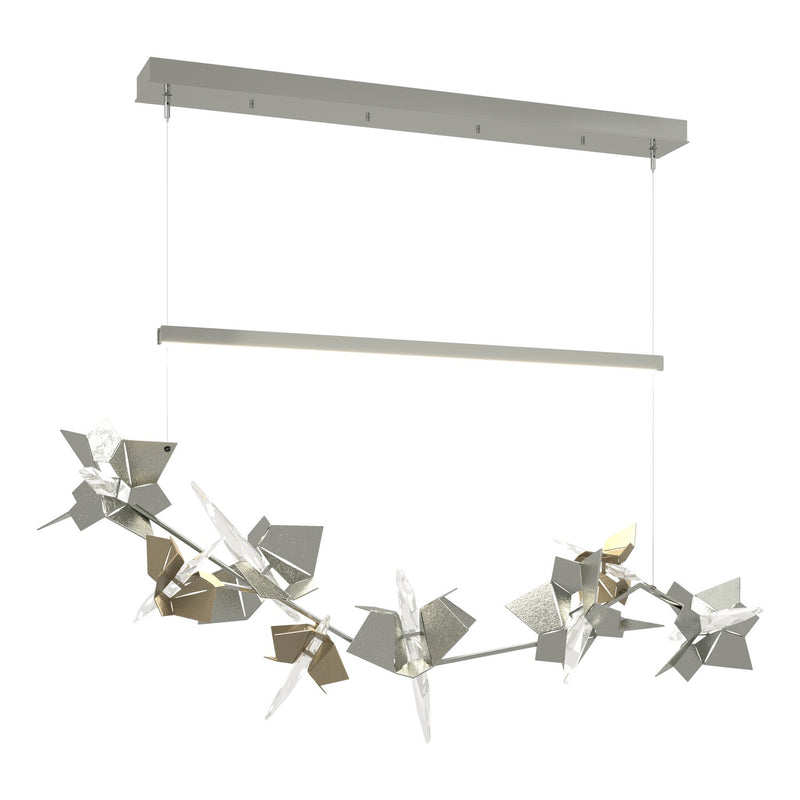 Hubbardton Forge 139813-LED-STND-85-84-CR LED Pendant, Sterling