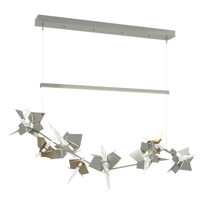 Hubbardton Forge 139813-LED-STND-85-84-CR LED Pendant, Sterling