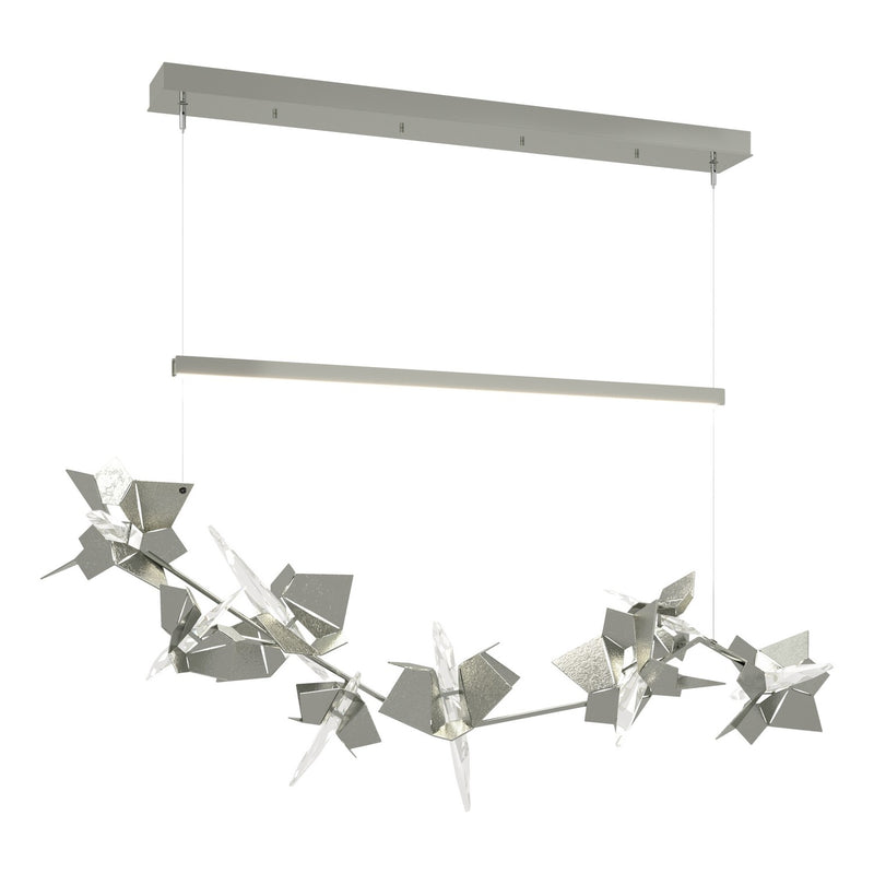 Hubbardton Forge 139813-LED-STND-85-85-CR LED Pendant, Sterling