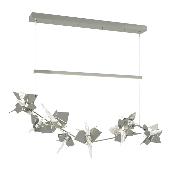 Hubbardton Forge 139813-LED-STND-85-85-CR LED Pendant, Sterling