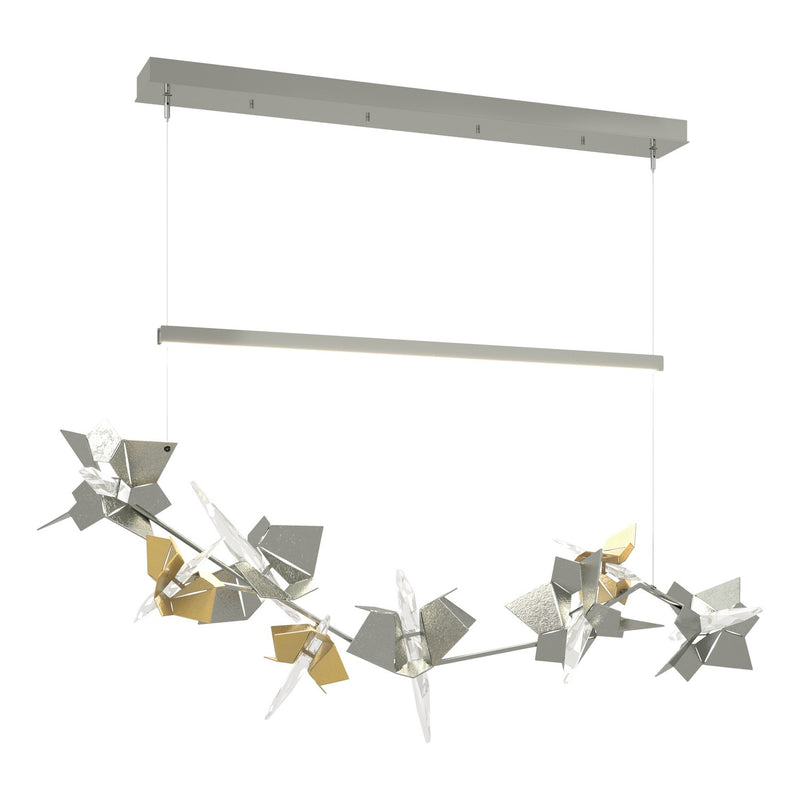Hubbardton Forge 139813-LED-STND-85-86-CR LED Pendant, Sterling