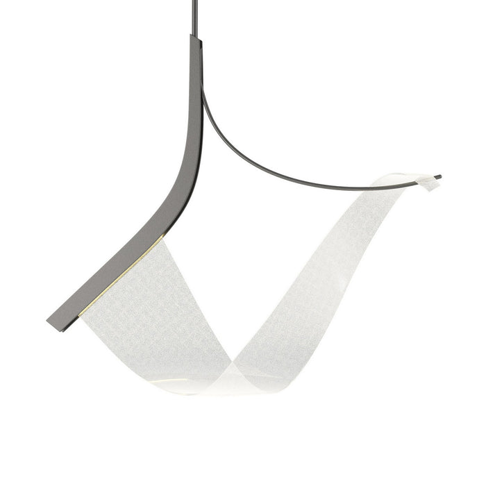 Hubbardton Forge 139825-LED-MULT-20 LED Pendant, Natural Iron