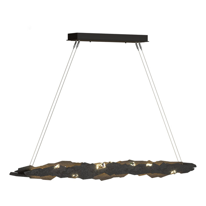 Hubbardton Forge 139860-LED-STND-14-CR LED Pendant, Oil Rubbed Bronze