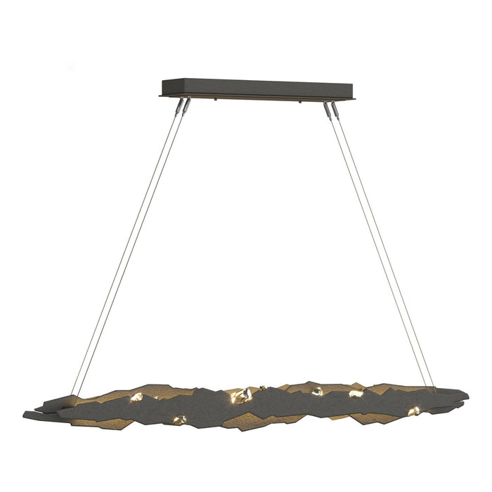Hubbardton Forge 139860-LED-STND-20-CR LED Pendant, Natural Iron