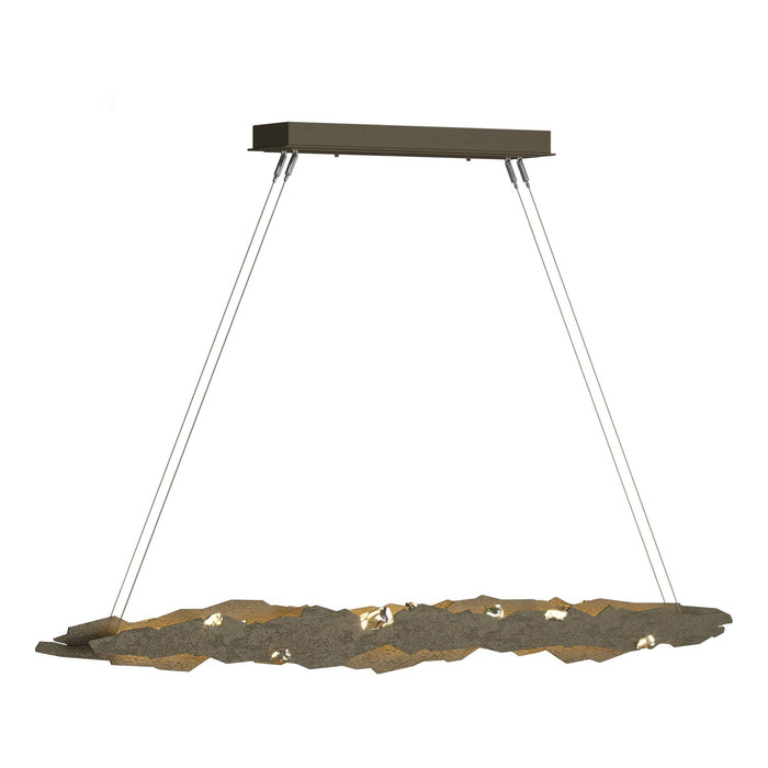 Hubbardton Forge 139860-LED-STND-84-CR LED Pendant, Soft Gold