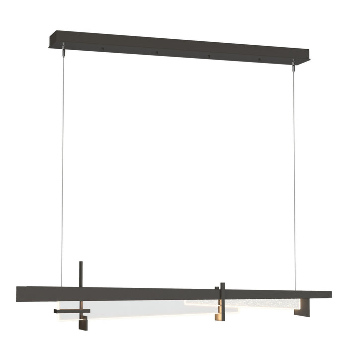 Hubbardton Forge 139901-LED-STND-07-ZQ0640 LED Pendant, Dark Smoke
