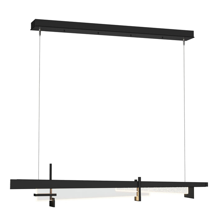 Hubbardton Forge 139901-LED-STND-10-ZQ0640 LED Pendant, Black