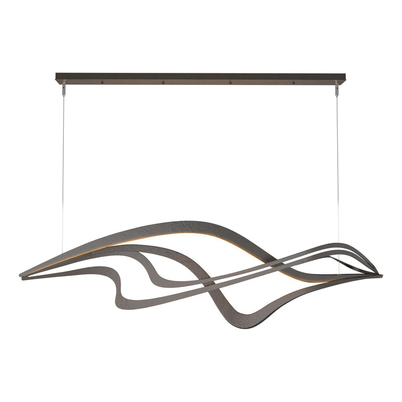 Hubbardton Forge 139905-LED-STND-14 LED Pendant, Oil Rubbed Bronze