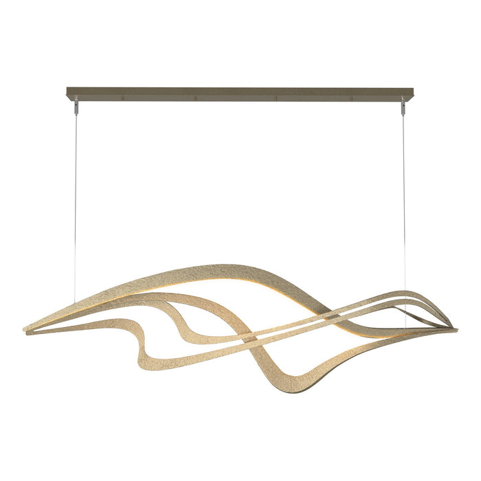 Hubbardton Forge 139905-LED-STND-84 LED Pendant, Soft Gold