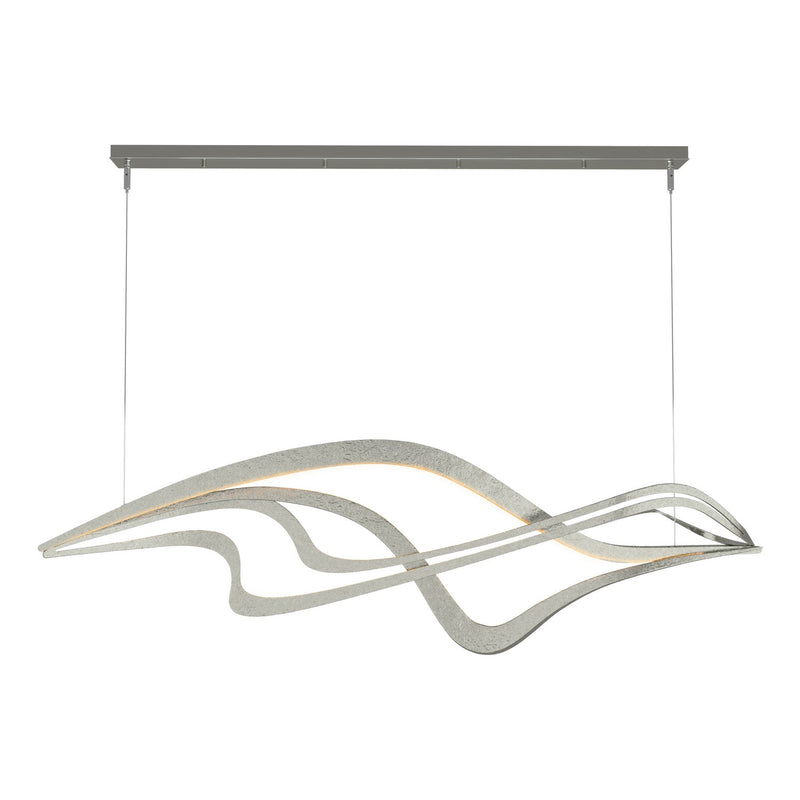 Hubbardton Forge 139905-LED-STND-85 LED Pendant, Sterling