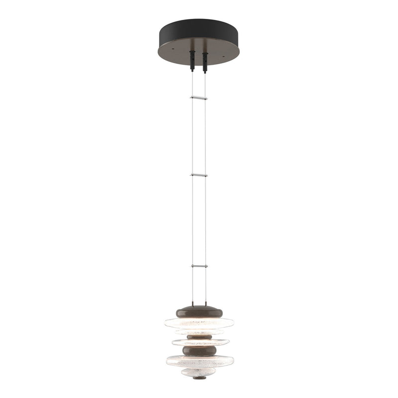 Hubbardton Forge 139970-LED-STND-05 LED Pendant, Bronze