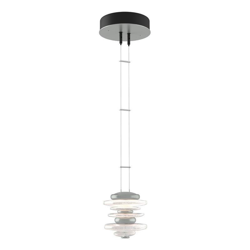 Hubbardton Forge 139970-LED-STND-82 LED Pendant, Vintage Platinum
