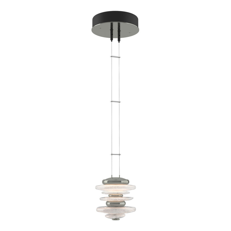 Hubbardton Forge 139970-LED-STND-85 LED Pendant, Sterling