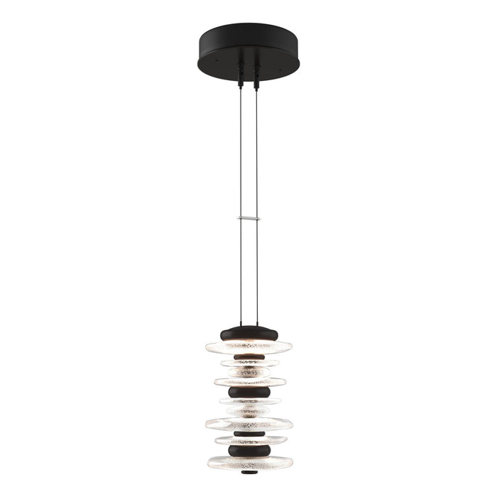 Hubbardton Forge 139973-LED-STND-14 LED Pendant, Oil Rubbed Bronze