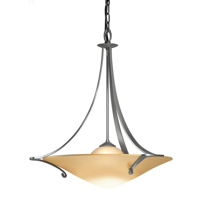 Hubbardton Forge 144710-SKT-82-SS0279 One Light Pendant, Vintage Platinum