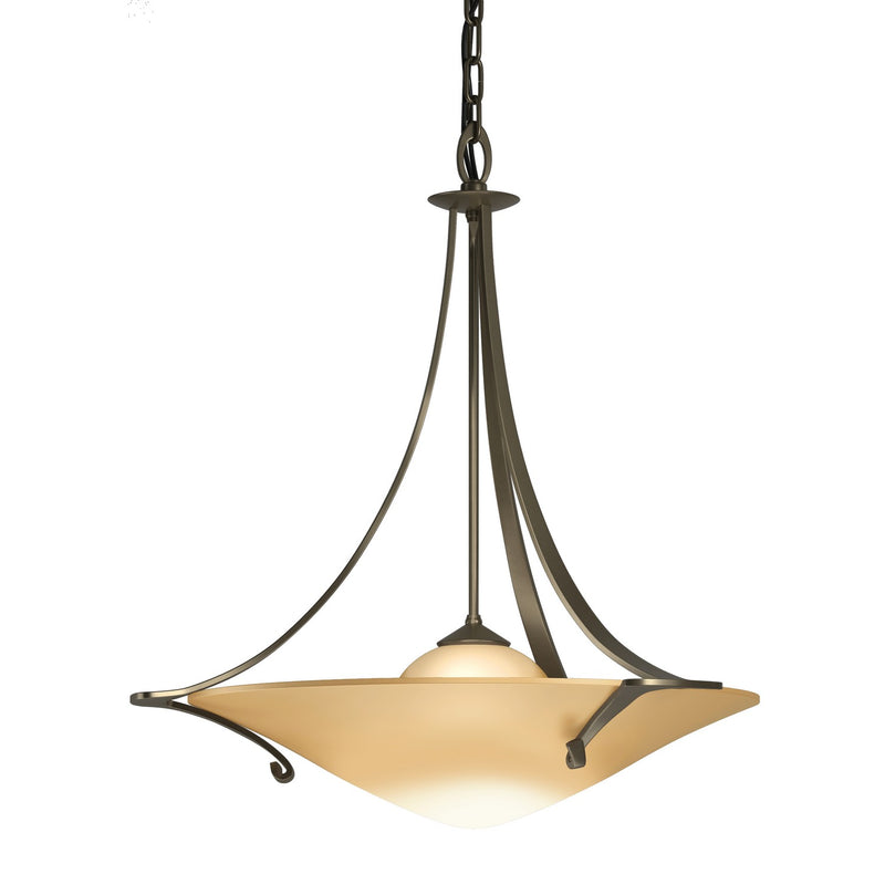 Hubbardton Forge 144710-SKT-84-SS0279 One Light Pendant, Soft Gold