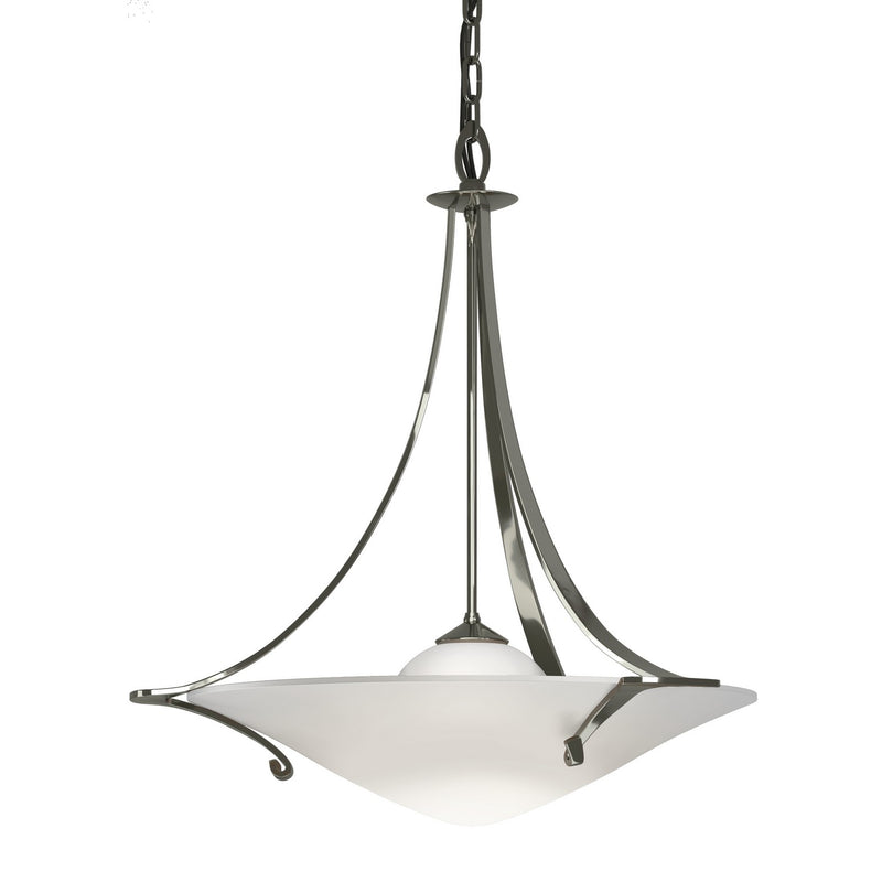 Hubbardton Forge 144710-SKT-85-GG0279 One Light Pendant, Sterling