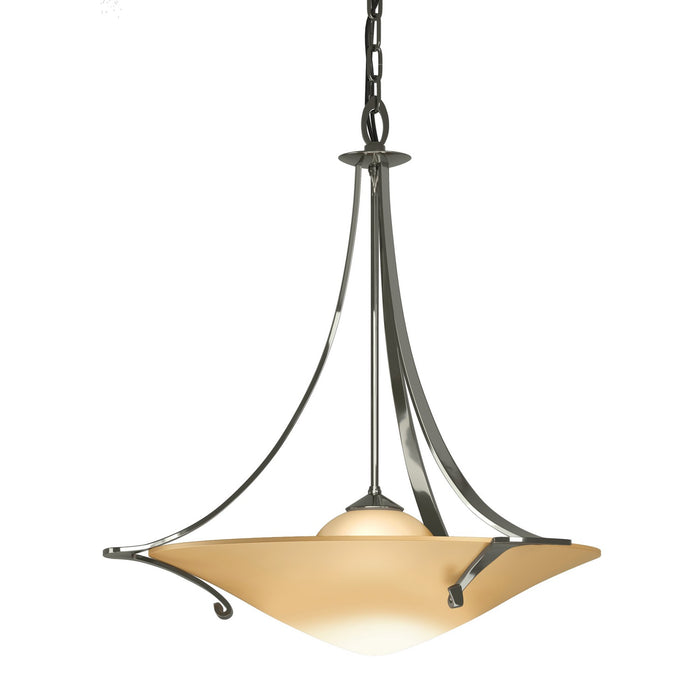 Hubbardton Forge 144710-SKT-85-SS0279 One Light Pendant, Sterling