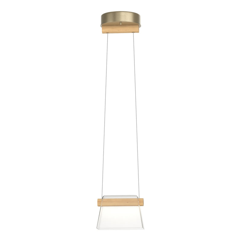 Hubbardton Forge 151060-LED-STND-84-WD-ZM0560 LED Mini Pendant, Soft Gold